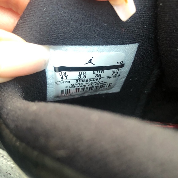 Nike Air Jordan 10 Cement Retro Smoke Grey Size 4 - Picture 7 of 8